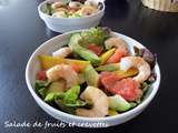 Salade de fruits et crevettes