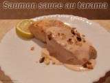 Saumon sauce au tarama