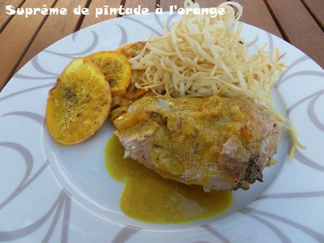 Recettes De Suprême De Pintade Et Orange