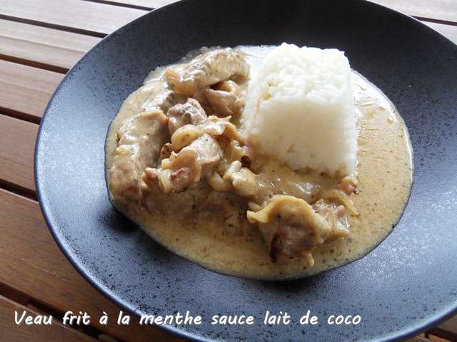 Recettes de Sauce lait de coco