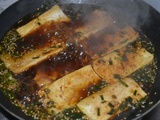 Tofu à la sauce soja façon coréenne