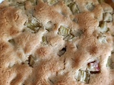 Cobbler à la rhubarbe