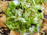 Couronne feuilletée aux champignons
