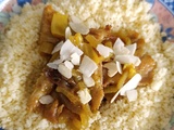 Emincés végétaux façon tajine de poulet aux dattes