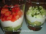 Faisselle en guacamole Ingrédients (4