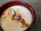 Flan libanais à la fleur d'oranger (vegan)
