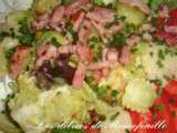 Salade aux ravioles croustillantes Une