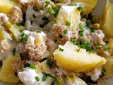 Salade de pommes de terre au thon (100% végétal)