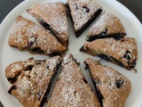 Scones aux myrtilles