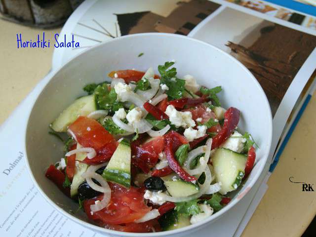 Recettes De Salade Grecque De Reliboukitchen