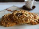 Cookies gourmands chocolat coco amande