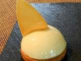 Sablé breton chibboust citron miel