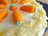 Carrot cake, glaçage au mascarpone