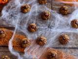 Cookies araignées au beurre de cacahuètes