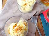 Crème glacée à la vanille et caramel au beurre salé