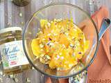 Salade d'oranges au miel et pistaches {dessert de fêtes léger, rapide et économique}