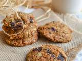Cookies au beurre de cacahuètes et chocolat noir (vegan & sans gluten)