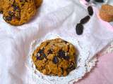 Cookies au chocolat noir et fève tonka (vegan & sans gluten)