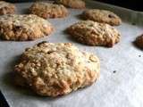 Cookies choco-noisettes sans oeuf aux flocons d'avoine