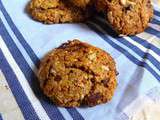 Cookies vegan au chocolat noir et noisettes {Battle Food #32}