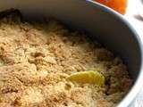 Crumble de mangue et clémentines à la farine de soja (sans gluten)