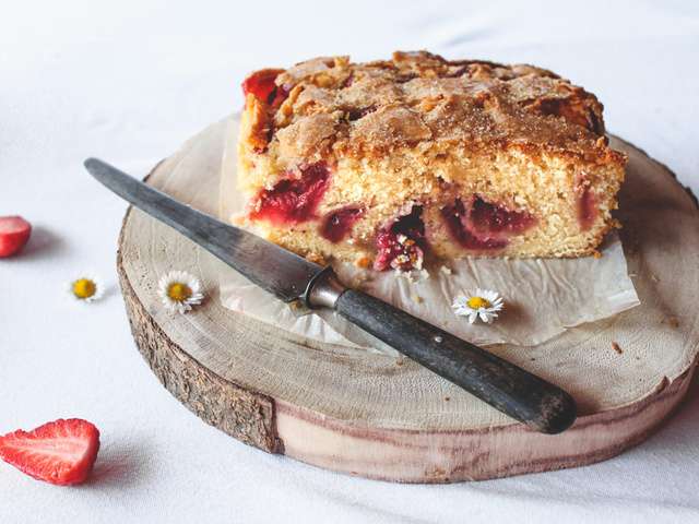 Recette Gateau Aux Fraises Facile Les Recettes De Gateau Aux Fraises Les Plus Faciles Et Rapides