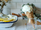 Glace au citron facile {sans oeufs}