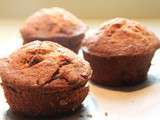 Muffins façon « Banana Bread » aux éclats de chocolat