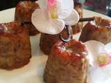 Canneles patate blanche banane