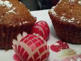 Muffins radis gingembre mangue cardamone