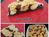 Browkies - gateau mi brownies mi cookies