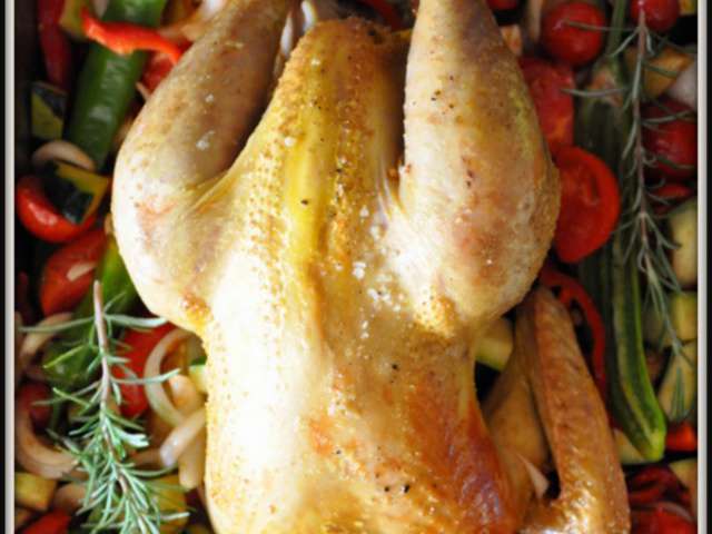 Recettes de Poulet rôti de s comme soeurs et saveurs
