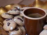 Cookies aux noix et au café
