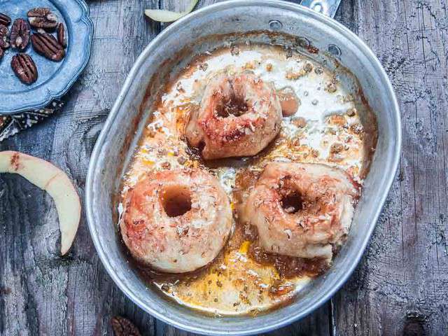 Recettes de Pommes au Four au Miel