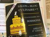 Salon du blog culinaire 7ème édition 14/16 Novembre 2014  » Soissons «