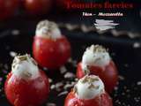 Tomates farcies Thon-Mozzarella