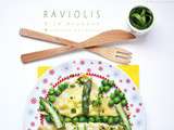 Raviolis à la Brousse & Légumes de Saison