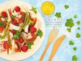 Salade [Chou-fleur/Tomates/Haricots verts & framboises]