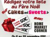 Tirage au sort chez  Caks ands Sweets  : Votre liste au Père Noël avec Home Market Corner