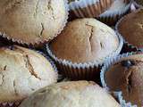 Muffins pépites de chocolat sans oeufs (konjac)