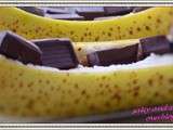 Bananes chaude au chocolat