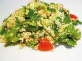 Salade de couscous aux légumes épicés