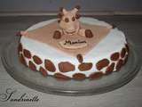 Gâteau Doudou Sophie la Girafe