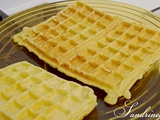 Gaufre aux fleurs d’acacia