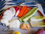 Palette de crudités