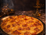 Pizza bacon cheddar