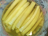 Radis mariné à la coréenne = danmuji