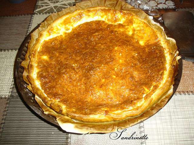 Tarte à La Tome Fraîche Du Cantal recettes.de