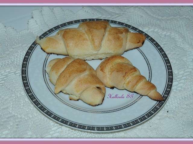 Recettes de Croissants de sans gluten chez nous