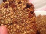 « Cookies » aux flocons d’avoine ( hclf, Starch solution)